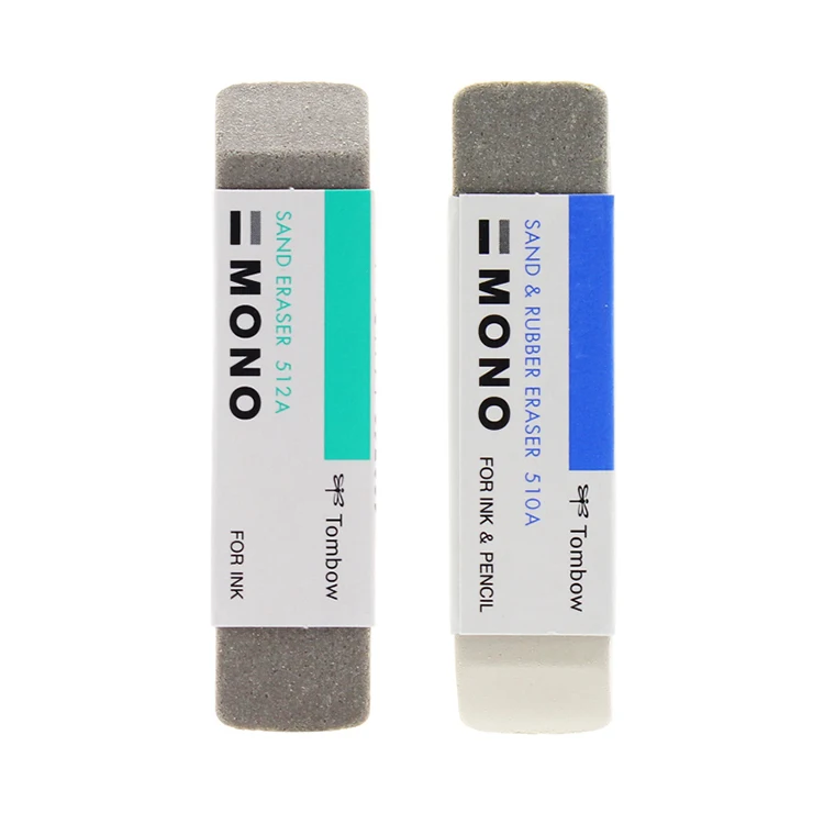 

TOMBOW Mono Eraser For Ink/Pencil Sand Eraser Scrub Rubber Double Head Ink Remover School Supplies Erasers ES-512A/ES-510A