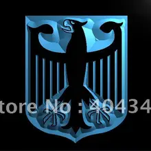 LH050-германский Орел флаг светодиодный неоновый Световой значок