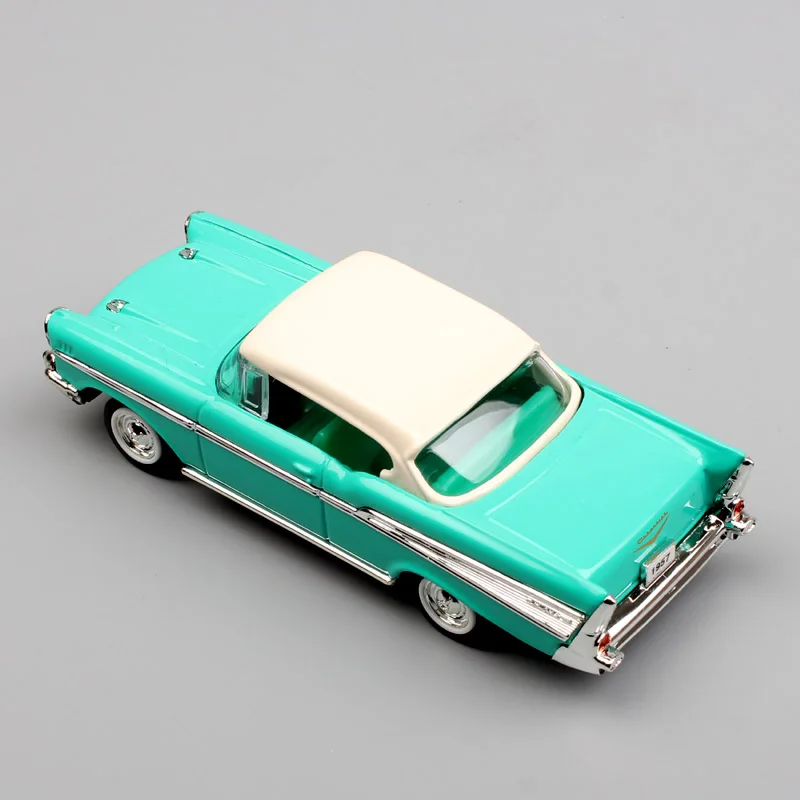 1/43 маленькие бренды Yat Ming 1957 Chevrolet Bel, воздушная литьевая модель, копия автомобиля, мини-дисплей, подарок для взрослых