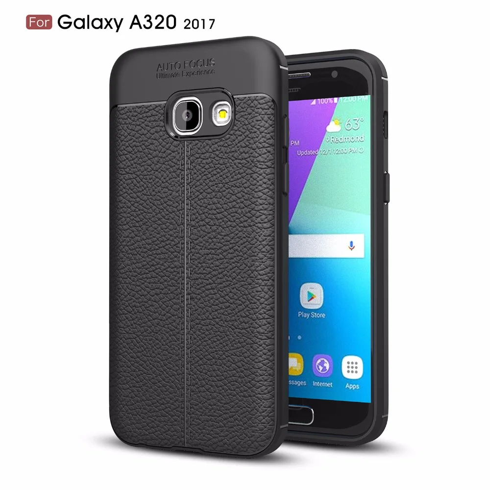 Case For Samsung Galaxy A3 2017 A320 Cover Soft Silicone Rubber TPU Luxury Phone Back |