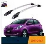 Для Yaris 2007-2013 багажники на крышу алюминиевые коробки на крышу Простая установка без сверления багажная стойка Авто обтекатель cv