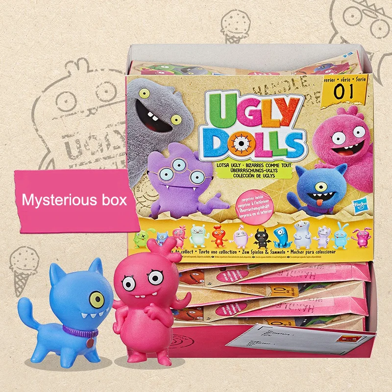 

New dolls toy cartoon ugly design 2 to 5cm treasure bag collect toys