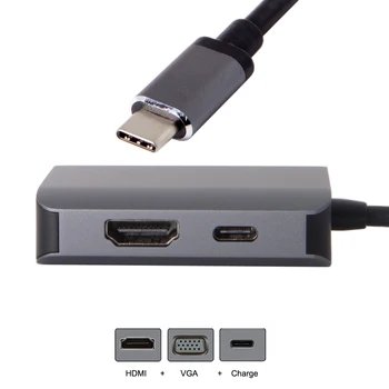 

USB Type C to HDMI Cable Adapter Converter USB C Charging 4k for Laptop Phone Macbook USB C to Type C Cable HDMI to USB C Cable