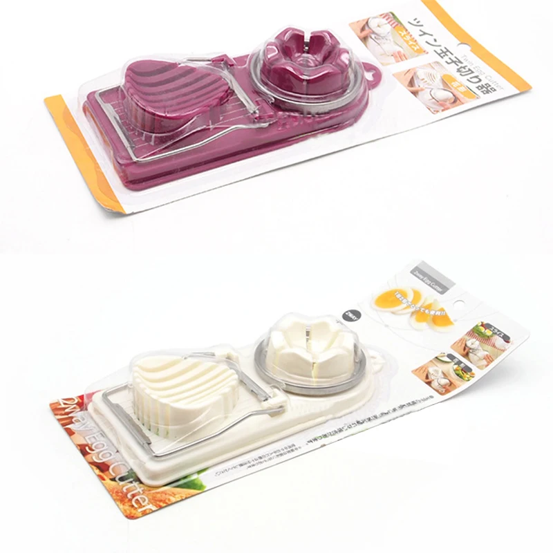 1pc Egg Cutter Stainless Steel Cutting Egg Slicers Wire Kitchen Slicing Gadgets Egg Decoration Tools Dropshipping