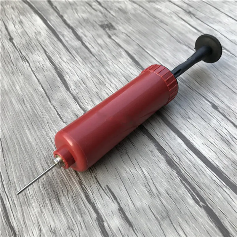 Ball Inflator Inflating Hand Air Pump For Football Soccer Basketball Needle Tool