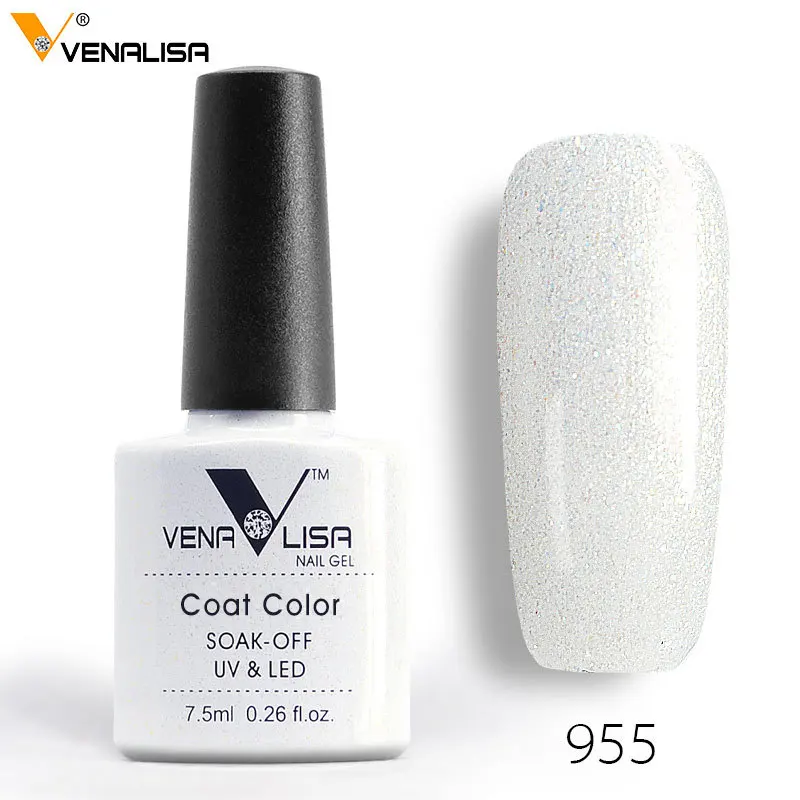 Venalisa Мода Bling 7,5 мл замачиваемый УФ гель лак для ногтей косметика для дизайна ногтей маникюр ногтей гель лак Shellak лак для ногтей - Цвет: 955