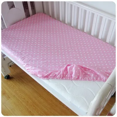 Animal Print LifeTree Cot Bed Fitted Sheet 120 x 60cm 100% Cotton Soft Crib Mattress Sheets Baby Bedding 