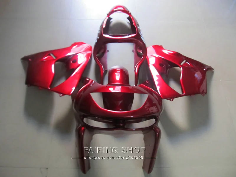 

Hot sale plastic fairing kit For Kawasaki ZX9R 98 99 red fairings set ninja zx9R 1998 1999 XG25