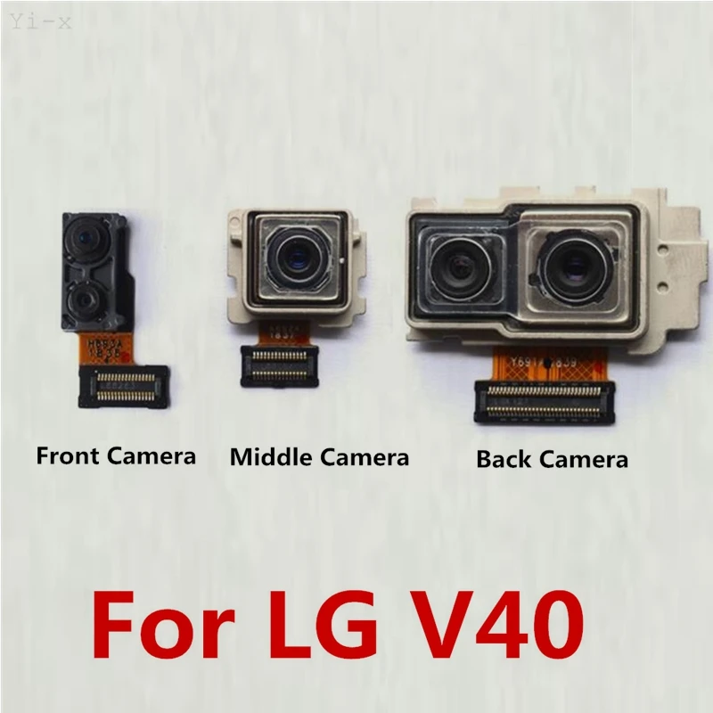 

Front/Middle/Back Camera Module Main Rear Big Small Facing camera Flex Cable for LG V40