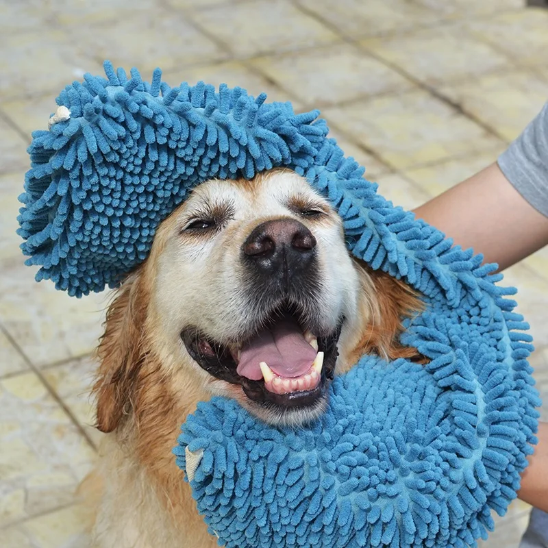 Dogibila 35*80 см Волокно синель petdog воды полотенце Cat ванны большой очень сильное