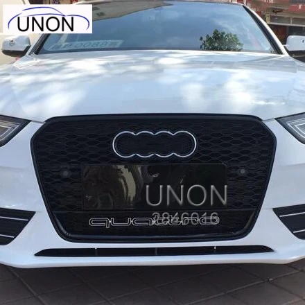 

A4 Quattro Car-Styling Exterior Parts Front Bumper Mesh Grill Grids for Audi A4 S4 RS4 S-Line 2013-2015