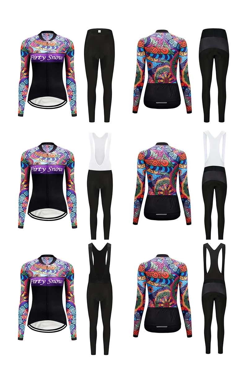 Профессиональный комплект Джерси для велоспорта, зимний теплый флисовый костюм для триатлона, костюм для велоспорта, комплект одежды для женщин, одежда для горного велосипеда