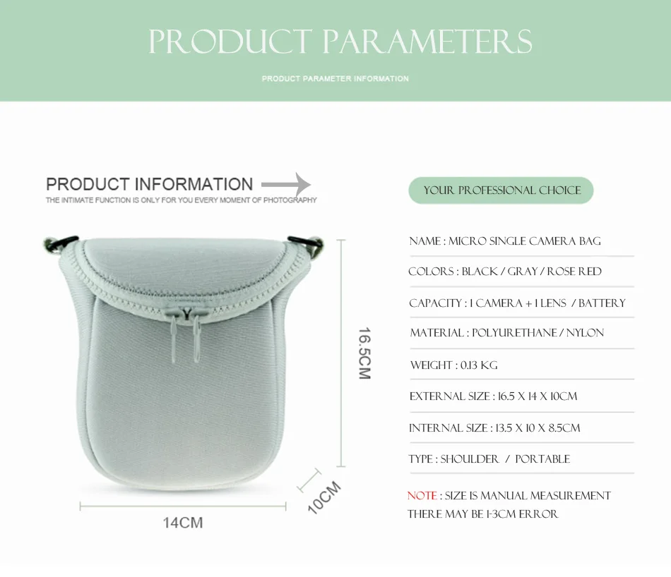 Camera Cover Case Bag for Canon EOS M3 M M2 M3 M6 M M10 SX520 SX400 SX410 SX420is SX500 SX510 SX530 SX540HS With Shoulder Strap drone backpack