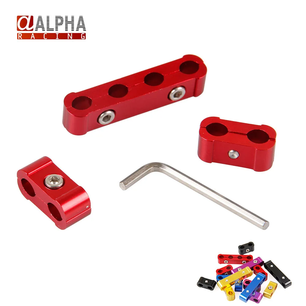 20pcs RED CNC Billet Aluminum Fender Washer Engine Bay Dress Up Kit US STOCK HOT