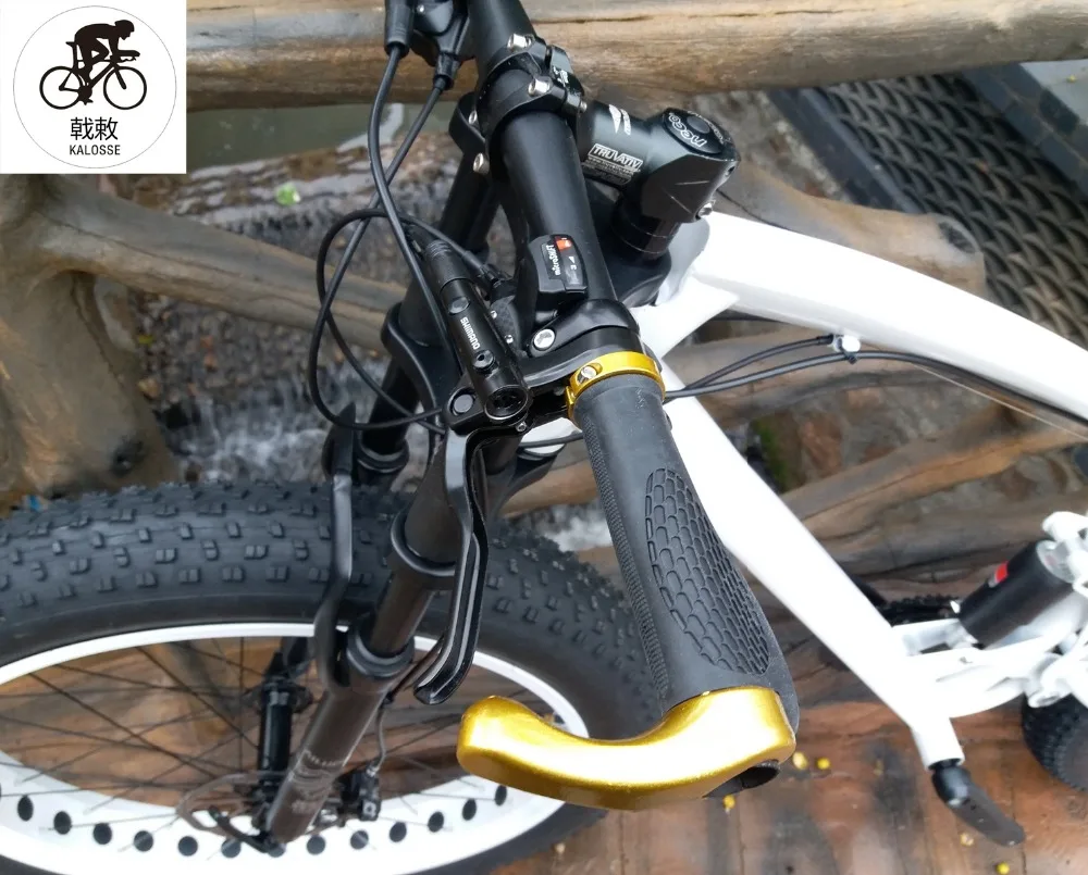 Cheap Kalosse  150mm travel   30speed  Full suspension   Microshift   Fat bike  26*4.0 inch snow bike   fat bicycle mountain bike 5
