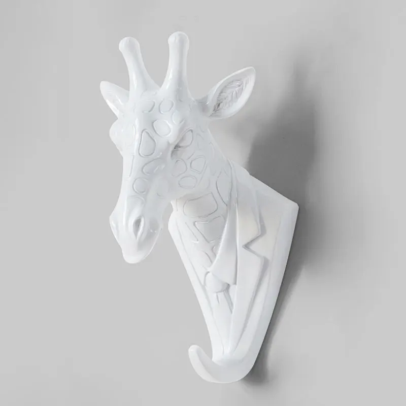

Giraffe Storage Hook Wall Door Decoration Creative Hanger Organizer Rack For Coat Hat Key Bag Home Decoration Hook New Year Gift