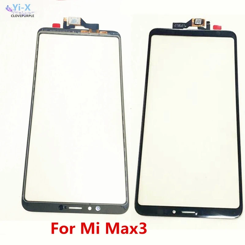 

10pcs/lot Touch screen panel For XiaoMi Max 3 MI Max3 Touch Screen Digitizer Replacement For XiaoMi MAX 3