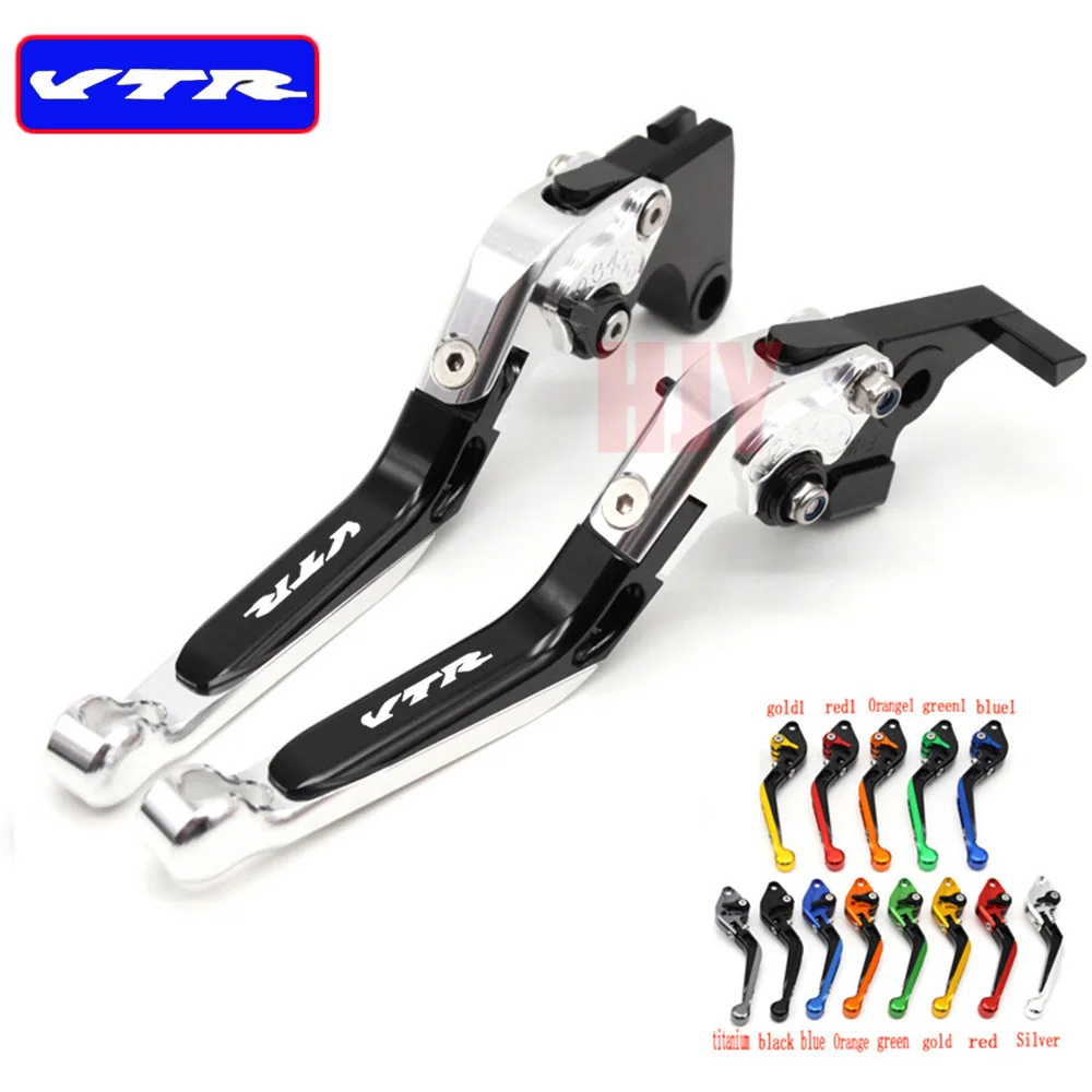 

!Logo VTR For Honda VTR1000F / FIRESTORM VTR 1000 F 1998 1999 2000 2001 2002 2003 2004 2005 CNC Motorcycle Brake Clutch Lever