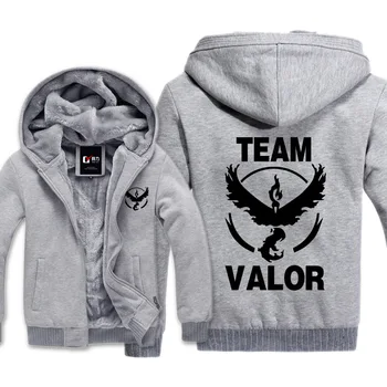 

New Moltres Team Valor Pokemon Hoodies Sweatshirt Men Casual Male Jackets Hoody Cloak Shawl Men Cloth Warm