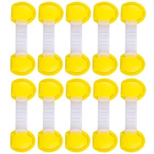 10 шт Детские длинные милые гнущиеся дверные ящики замок для защиты от детей двери шкафа замок холодильника