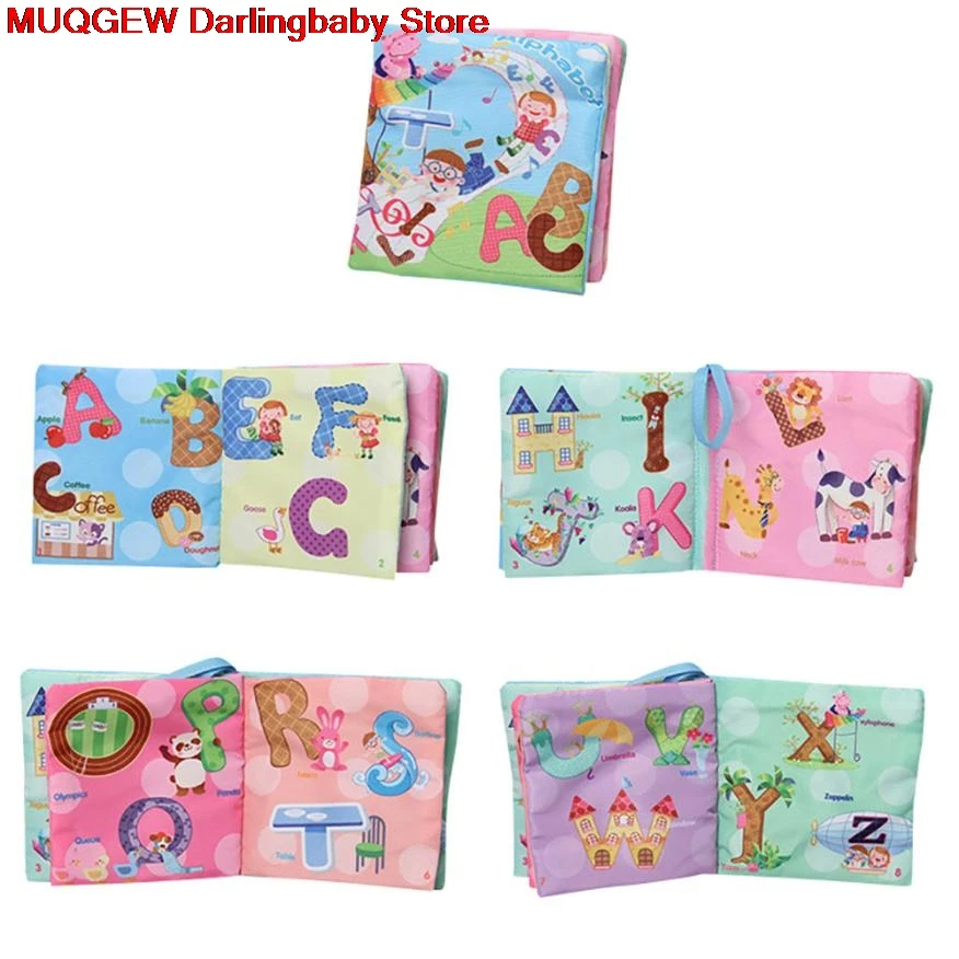 

Cloth Books Intelligence Development Learn Picture Cognize BB Sound Learning Education Cognize Book Children Kid Birthday Gift