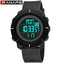 Роскошные Брендовые мужские спортивные часы Dive 50 м цифровые светодиодные милитари часы мужские модные повседневные электронные наручные часы relojes hombre
