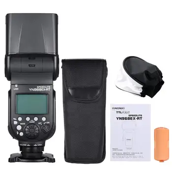 

YONGNUO YN968EX-RT TTL Wireless Flash Speedlite with LED Light Compatible with YN-E3-RT\YN600EX-RT for Canon 600EX-RT\ST-E3-RT