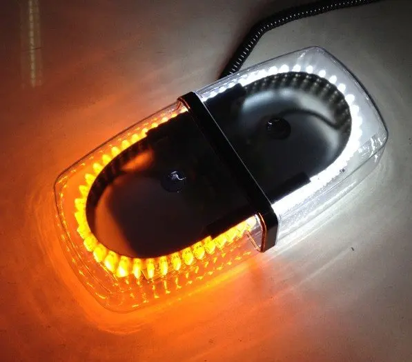 Bright White 240 LED Snow Plow Strobe Warning Emergency Flashing Light