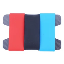 Искусный дизайн, углеродное волокно, RFID, блокировка, бандаж для денег, держатель для кредитных карт, бумажник, визитница s, прочный, 3 K, карбоновый чехол