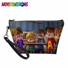 

Alvin And The Chipmunks Print Portable Women Travel Cosmetic Case Toiletry Storage Bags travel organizer for women girls Bolsa
