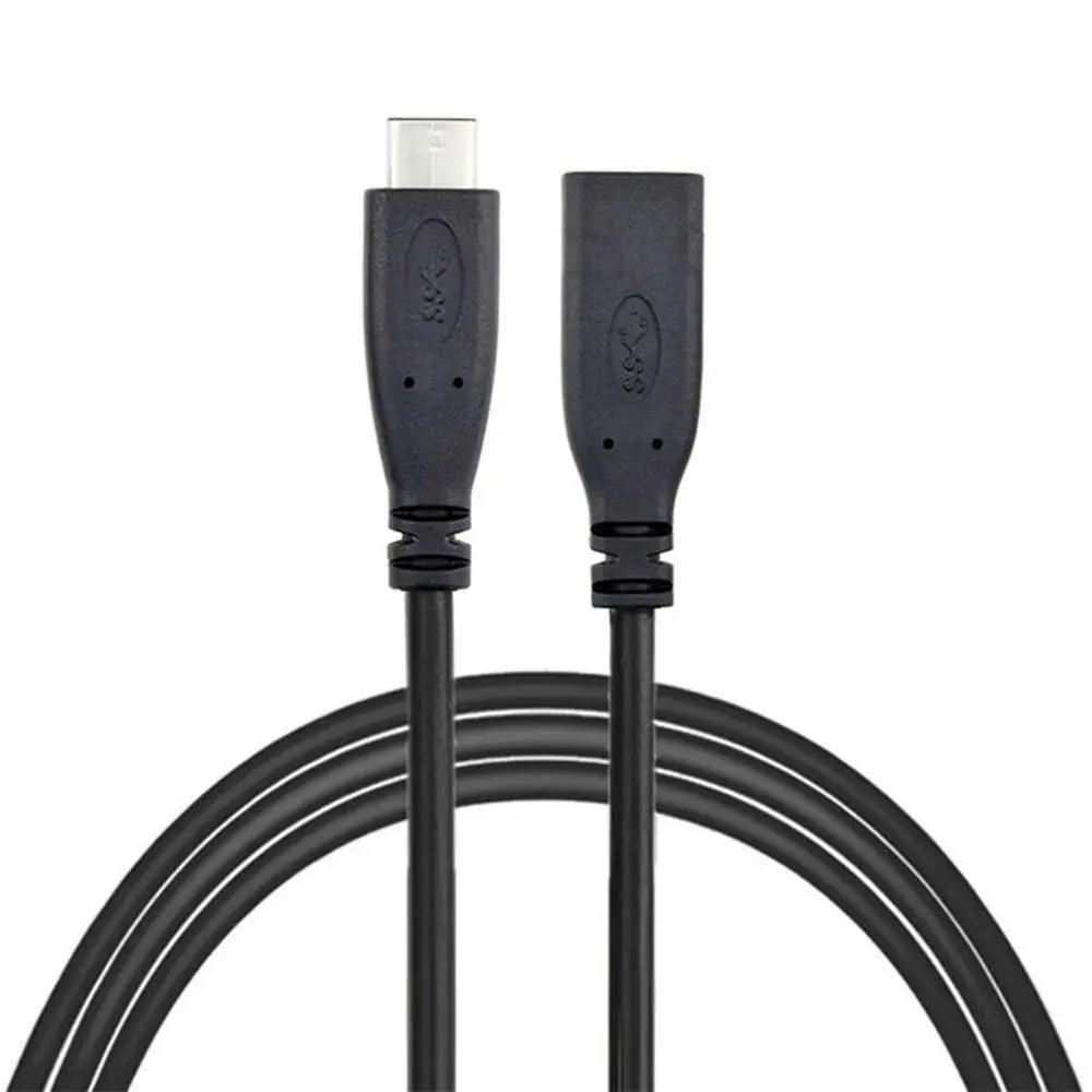Удлинительный кабель USB Type C 3 1 для передачи данных и видео с разъемом Папа мама