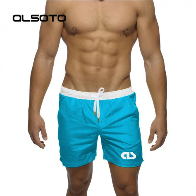 Swim Shorts For Man Beach Wear Bermuda Board Shorts Summer Sexy Surf mayo Swimwear Bathing Quick Dry Gym short de bain homme