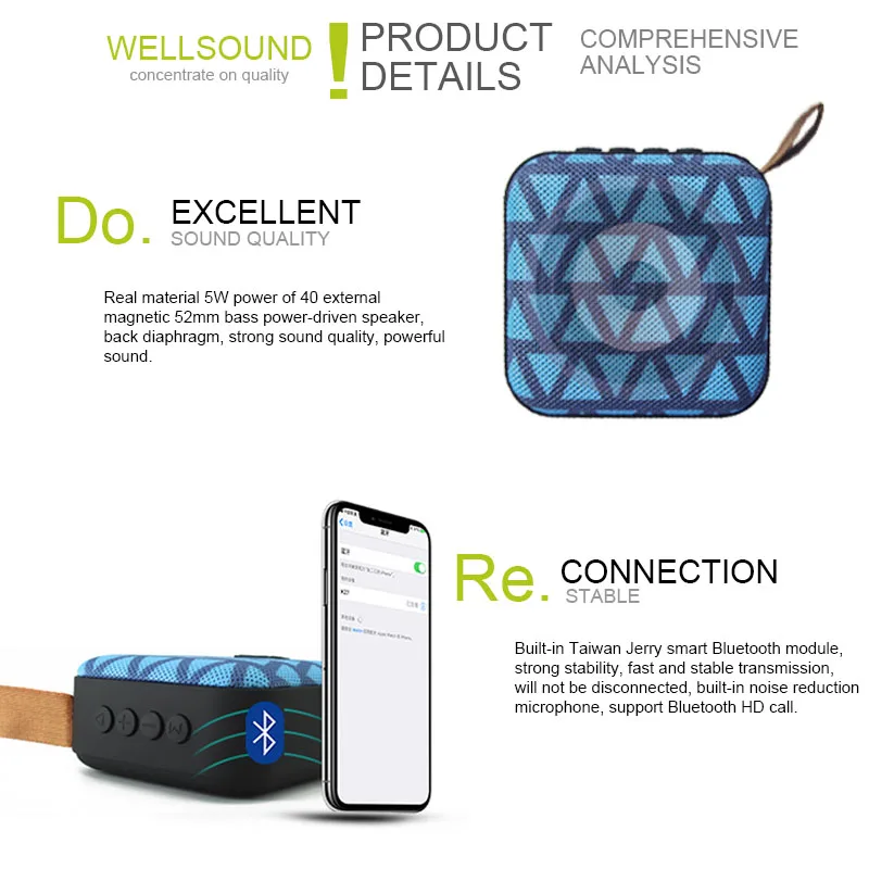4-Portable Bluetooth Speaker