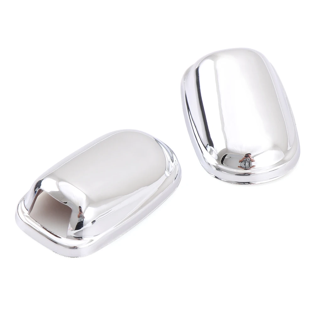 

High Quality Chrome Windshield Washer Wiper Spray Nozzle Cover Caps Decoration Sticker Protector For Ford Kuga Escape 2013 2014