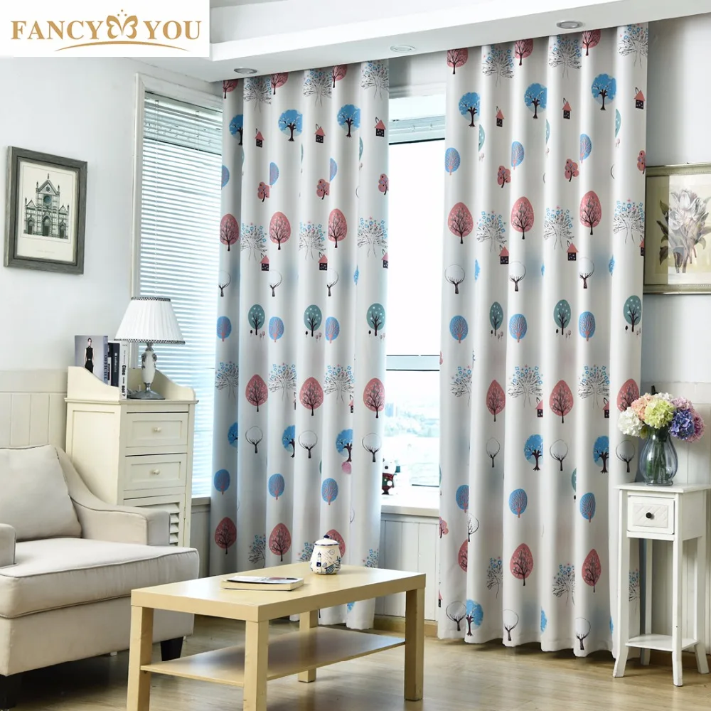 kids window treatments blue window treatments kids curtains for living room bedroom tree pattern design window curtain black children drapes ct14 1in from home kids window treatments blue window treatments kids curtains for living room bedroom tree pattern design window curtain black children drapes ct14 1in from home