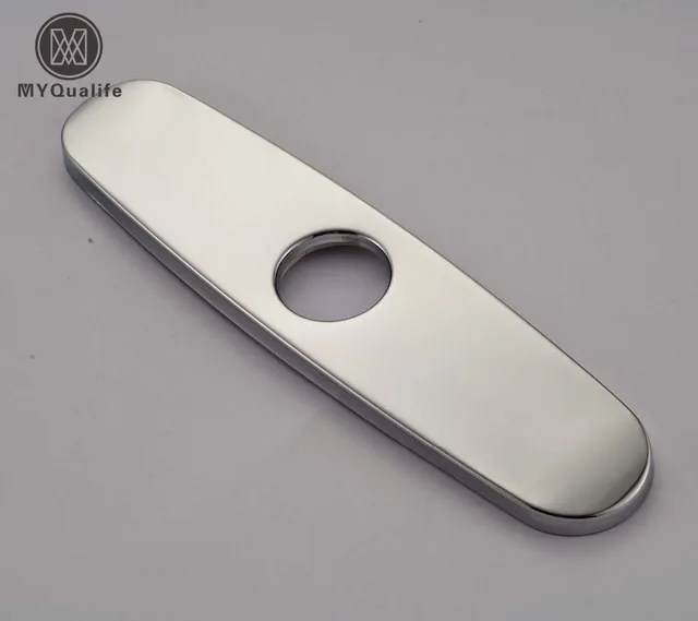 Free Shipping Chrome Finish 10 Bthroom Kitchen Sink Faucet Hole Free Shipping Chrome Finish 10 Bthroom Kitchen Sink Faucet Hole Cover Deck Plate Escutcheon