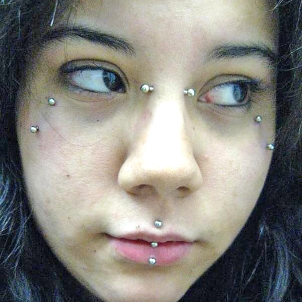 Silver-Studs-Ear-Project-Piercing-On-Right-Ear