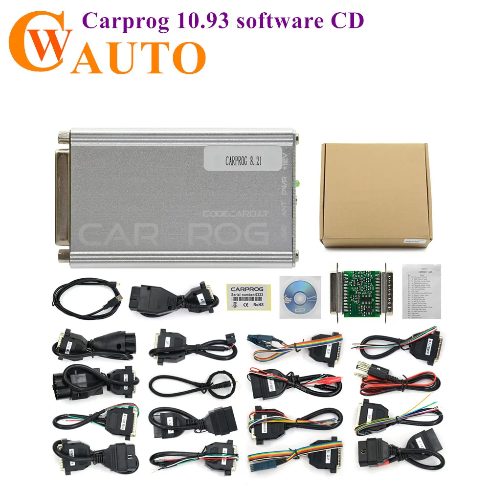 Carprog Полный V10.93 программное обеспечение CD без аппаратного обеспечения в упаковке