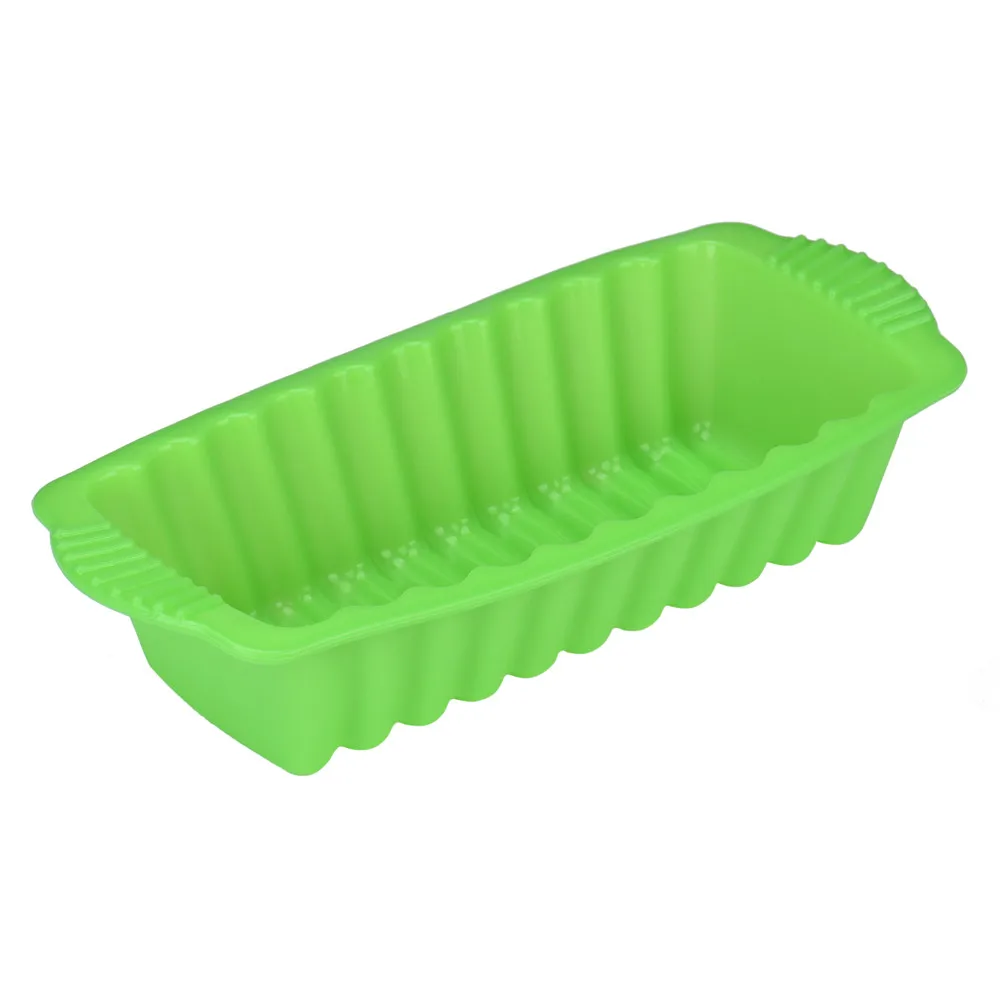 Silicone Rectangle Non Stick Bread Loaf Cake Mold Bakeware Baking Pan