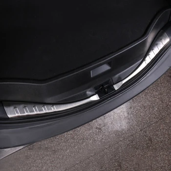 

For Toyota RAV4 2014 2015 2016 2017 2018 Stainless Steel Car Rear inner guard panel cover Trim sticker car styling Accessories