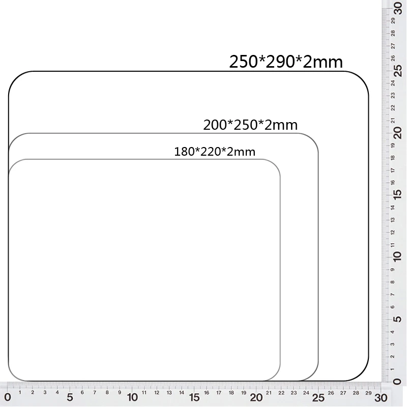 Mairuige фотографии дают нам заказ вы любите фотографии печати Нескользящие прямоугольные резиновые мягкая мышь pad мм 250*180 * мм 2 мм/290*220*2 мм