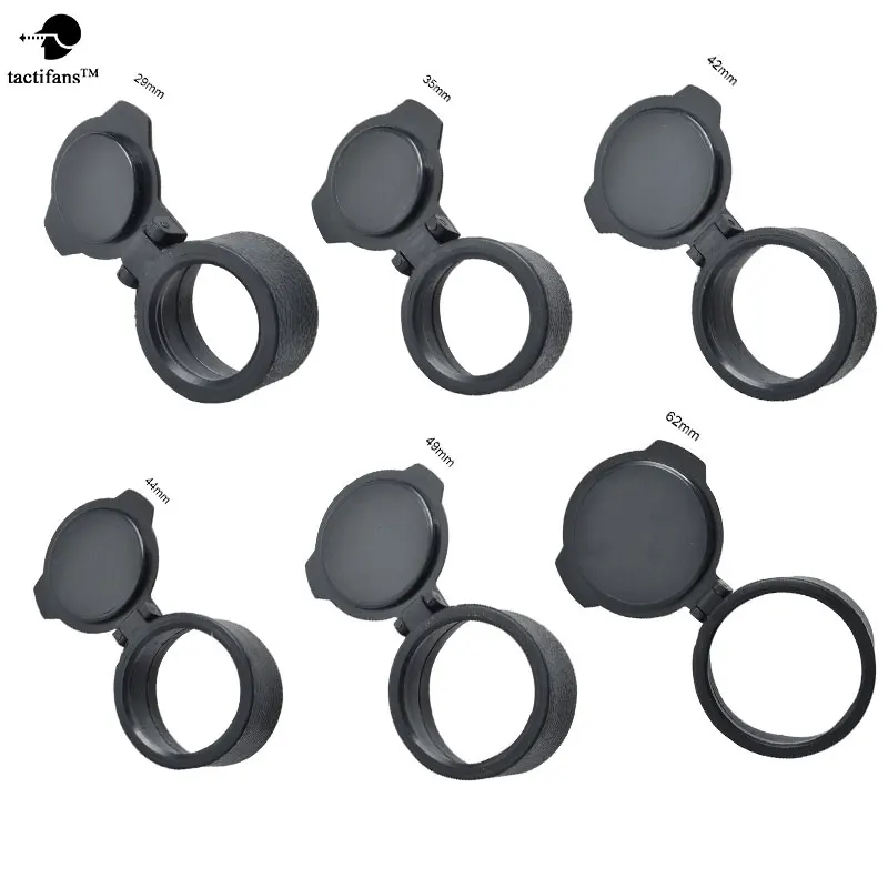 29 32 33 254mm tactifans rifle scope montagens vista flip up tampa da