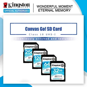 

Original Kingston SD Card 128GB 64GB 32GB memory card 256gb Class10 uhs-i U3 4K cartao de memoria for SLR cameras, drones