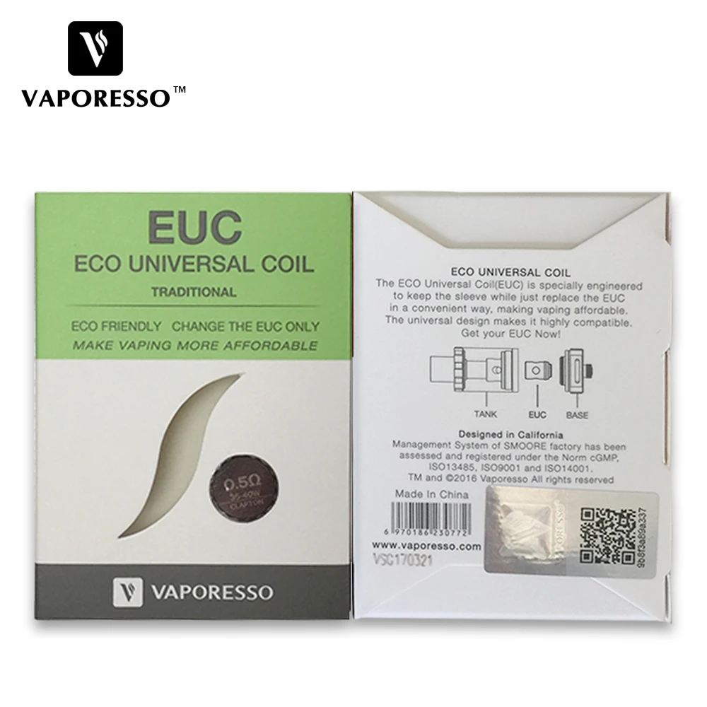 25Pcs Vaporesso Traditional EUC Clapton Coil Head 0.3ohm 0.4ohm 0.5ohm E-cig Core Coil for Estoc Tank/Target Pro/Gemini Tank 25Pcs Vaporesso Traditional EUC Clapton Coil Head 0.3ohm 0.4ohm 0.5ohm E-cig Core Coil for Estoc Tank/Target Pro/Gemini Tank