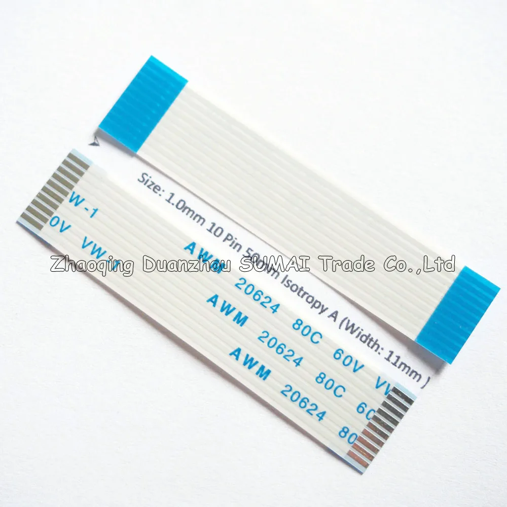 10Pin FFC/FPC Гибкий плоский кабель 1 0 мм Шаг 10 pin 50 Isotropy A или Anisotropy B 20624. Приветствуется