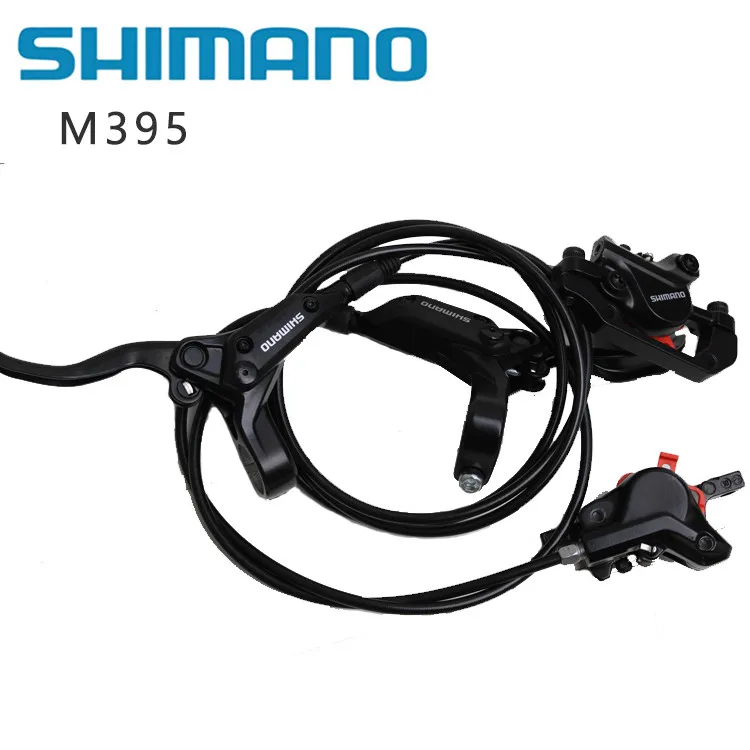 

shimano BR-BL-M395 Hydraulic MTB Mountain Bike Bicycle Disc Brake Set Front and Rear Calipers Left & Right Levers