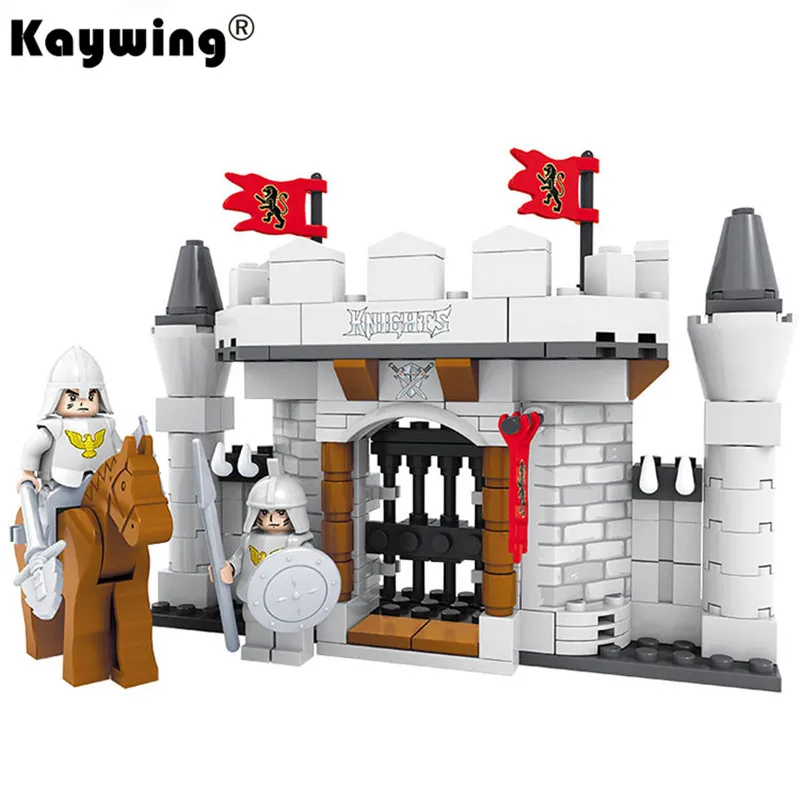 174pcs Castle series Tribal Kingdoms Set Children Education Building Blocks Bricks Toys Model Gift Legoings
