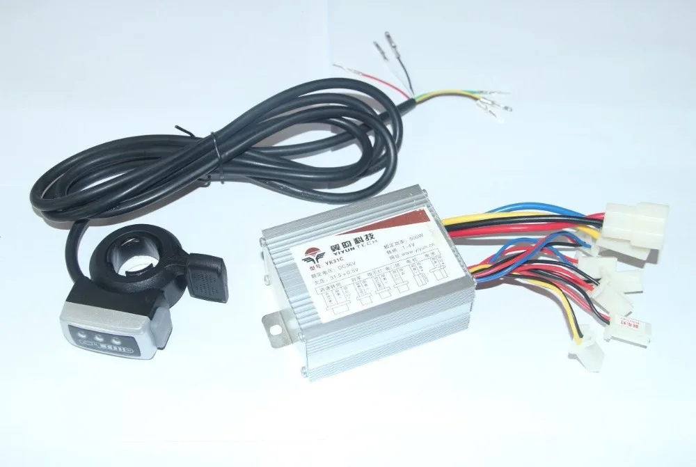 Flash Deal E-bike scooter 36V 500W Motor Brushed Controller Speed Control+Thumb Twist Throttle 1