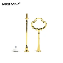 Инструмент кекс золотой маленький Подсолнух форма аксессуар Элегантный Привлекательный и функциональный 2 уровня стержни для подставки под торты