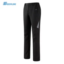 Goexplore ore флисовые брюки зимние теплые уличные походные альпинистские рыболовные Дорожные Брюки водонепроницаемые ветрозащитные спортивные брюки для мужчин